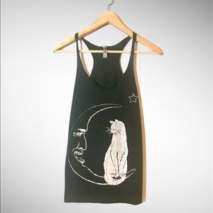 💗 3/25 unique sleeveless scoop neck tank